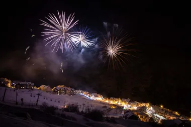 Feu d’artifice de Valmeinier