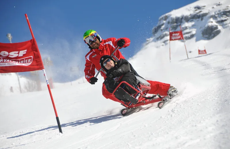 Skifahren für Behinderte