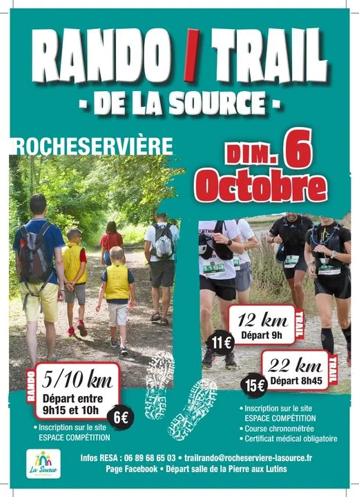 affiche de la course