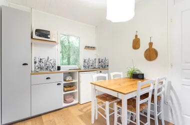 Casa rural de 45 m² con cocina equipada.