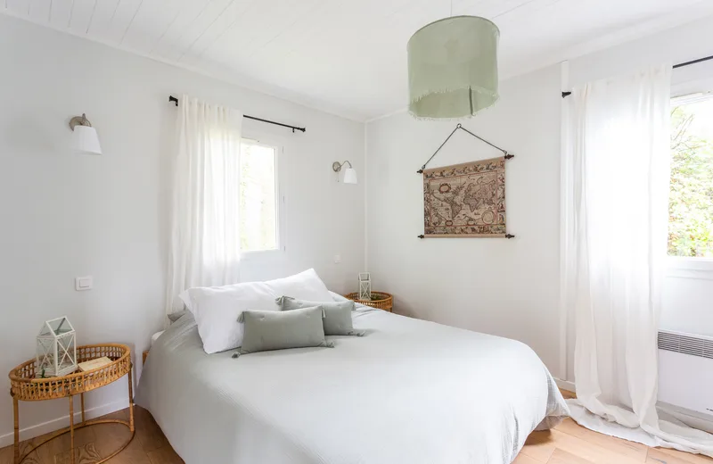 Cottage 45 m² master bedroom