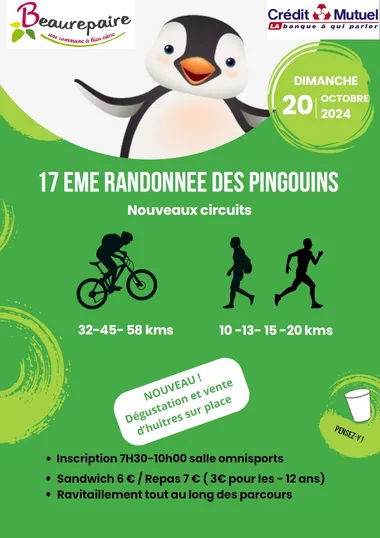 17ème Randonnée des Pingouins – Beaurepaire