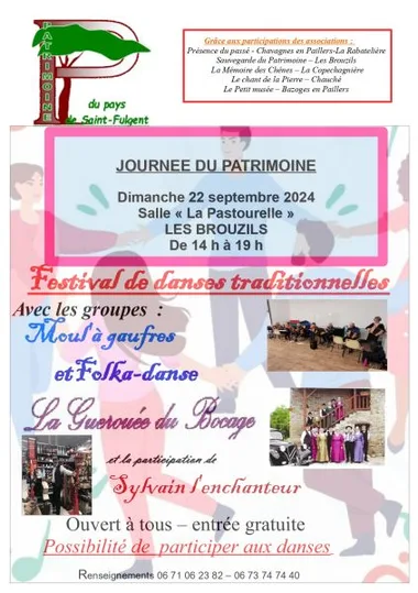 JOURNÉES EUROPÉENNES DU PATRIMOINE – FESTIVAL DE DANSES TRADITIONNELLES