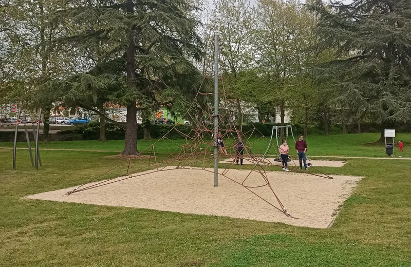 St Laurent town hall playground
