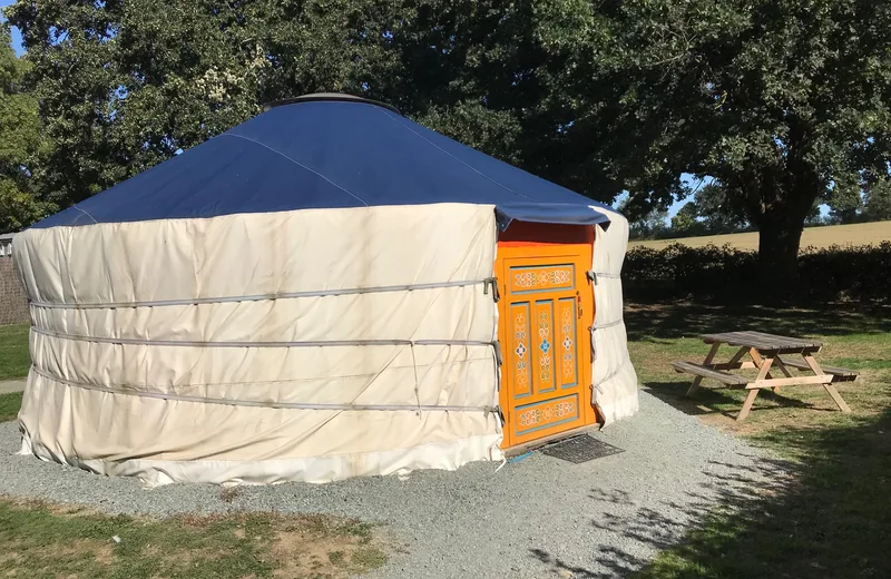 Outdoor yurt