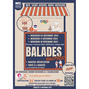 Balades sucrées de la MFR Saint-Michel-Mont-Mercure