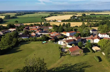 Panoramic View of the Village