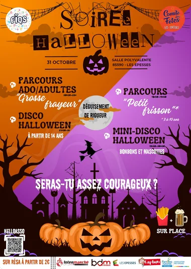 Soirée Halloween – les Epesses