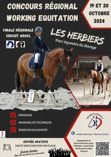 Concours régional de Working équitation – les Herbiers